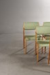 Bramin. Dining chairs, oak