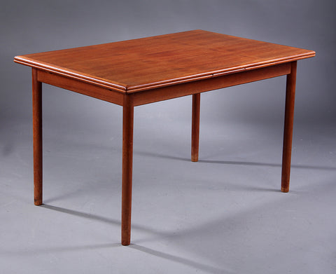 Teak Dining Table with Dutch Leaves