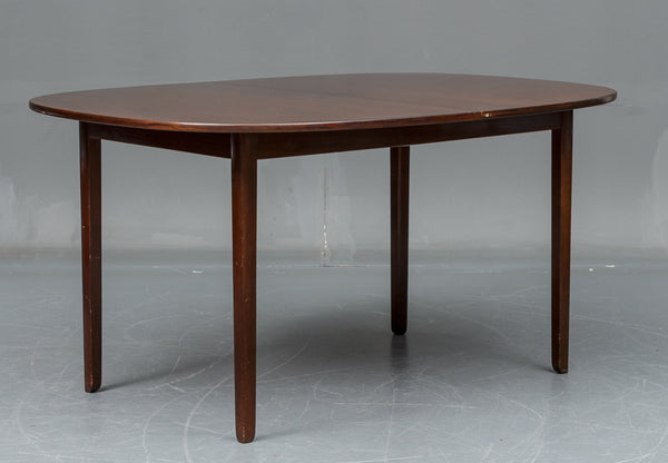 Rungstedlund' Mahogany Dining Table by Ole Wanscher