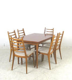 set of six Beech dining chairs, price per chair