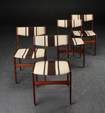 Rosewood Chairs, Model #49 by Eric Buch