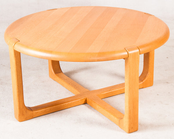 Round Teak Cofee Table