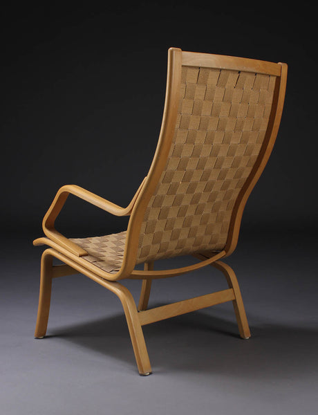 Laminated wood Armchair, Made in Denmark