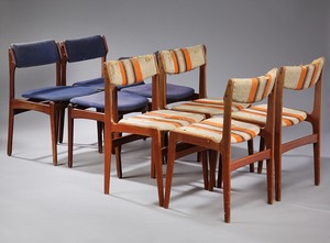 Teak Dining Chairs by Eric Buch