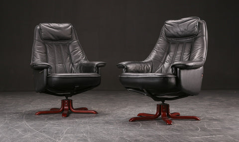 Leather Lounge Chair - Mostly Danish Furniture Ottawa