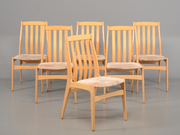 Lacquered Beech Dining Chairs
