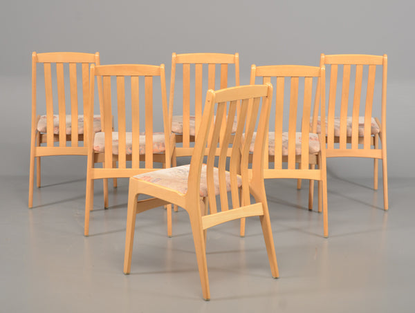 Lacquered Beech Dining Chairs