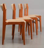 Teak Dining Chairs by Erik Buch