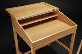 Opened Beech Writing Desk