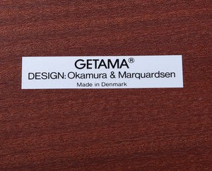 Getama Manufacturer Label with Design by Takashi Okamura and Erik Marquardsen