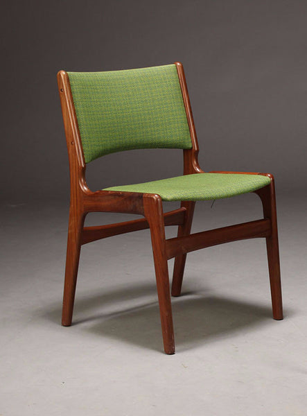 Teak, Oak, Walnut Chairs by Erik Buch