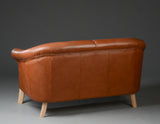 Leather Loveseat by Stauby