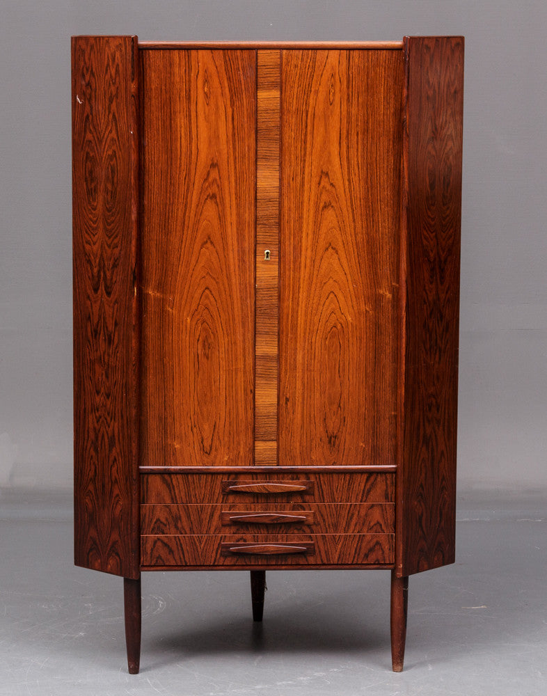 Rosewood corner cabinet deals