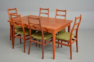 High Backed Teak Dining Chairs