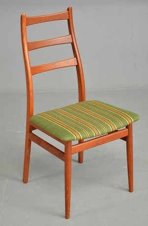 High Backed Teak Dining Chairs