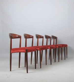 Dark Teak Dining Chairs