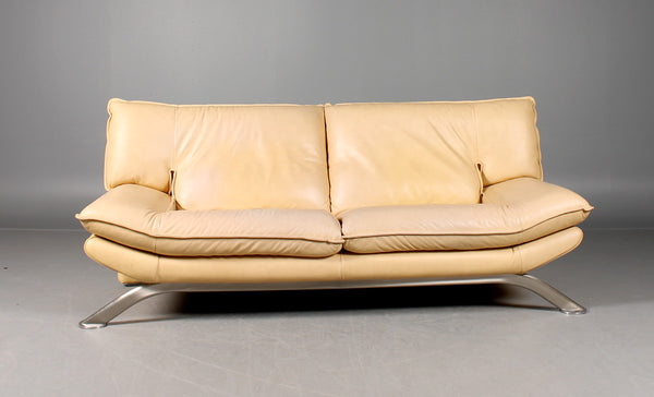 Italian Leather Sofa Loris