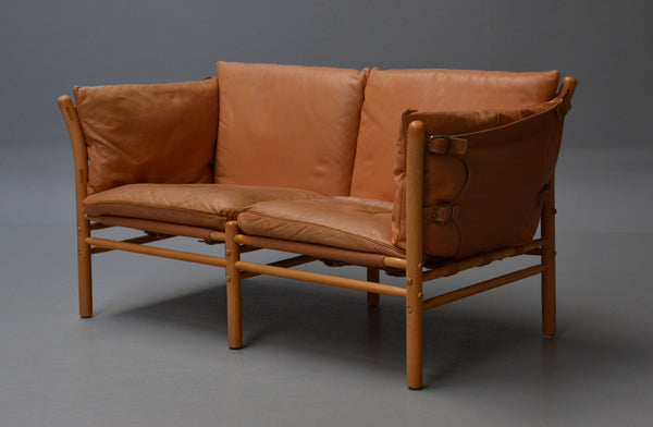 Loveseat by Arne Norell for Aneby Mobler