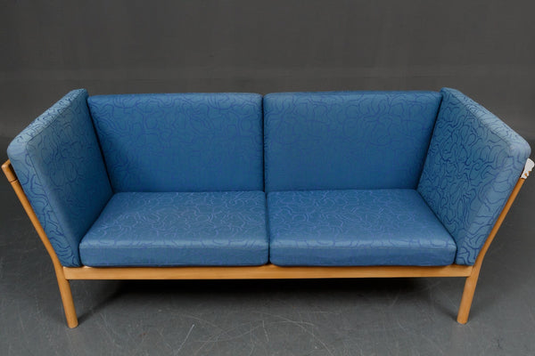 Finn Ostergaard. Three-seat. sofa, beech, model Japo
