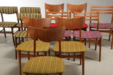 Assortment of Teak Dining Chairs