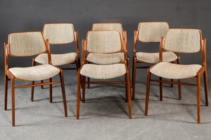 Teak Dining Chairs by Hartmut Lohmeyer