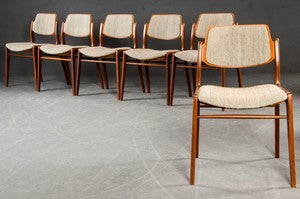 Teak Dining Chairs by Hartmut Lohmeyer