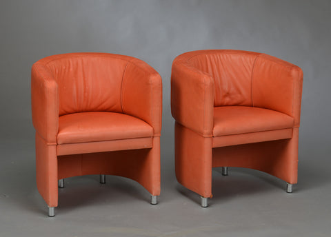 Leather Armchairs