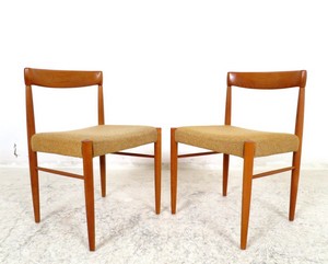 Teak Dining Chairs by H.W.Klein for Bramin Denmark
