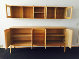 Oak Sideboard and Wall Cabinet