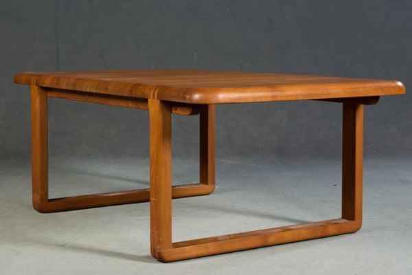 Solid Teak 2" top massive Coffee table.*