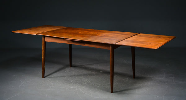 Teak Dining Table With Pull Out