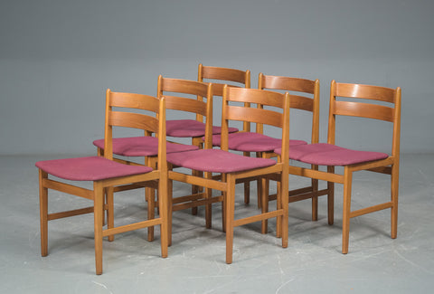 Teak/ Beech Chairs