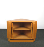 Oak Corner Cabinet by Dyrlund