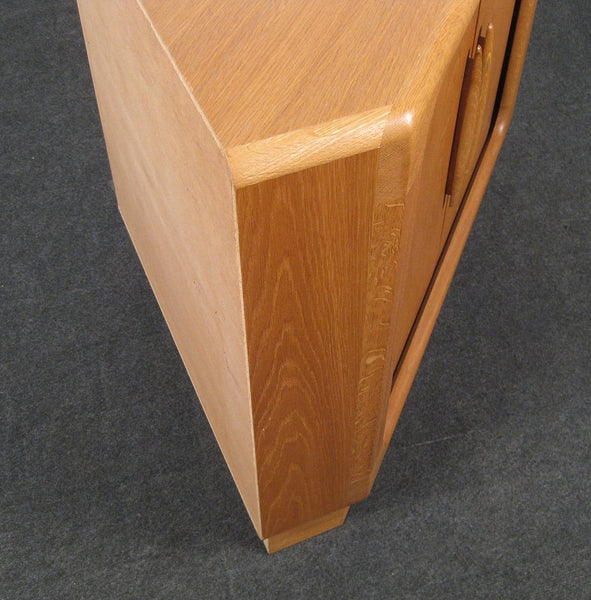 Oak Corner Cabinet by Dyrlund