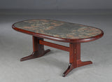 Coffee Table with Ceramic Tile Top