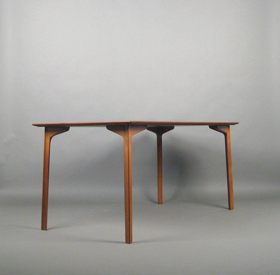 Arne Jacobsen Grand Prix Teak Dining Table Mostly Danish