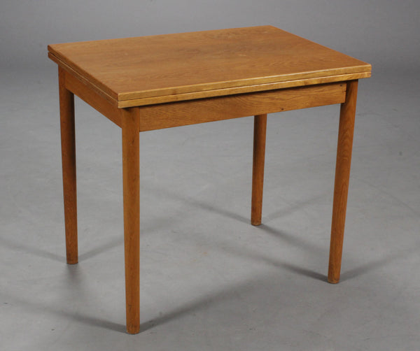 Condensed Oak Game/Dining Table by Borge Mogensen