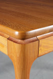 Solid Teak Dining Table by Glostrup, Denmark