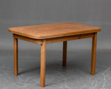 Oak Dining Table with Extension Leaves