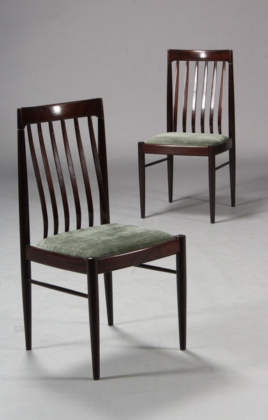 Mahogany Dining Chairs by H.W. Klein for Bramin