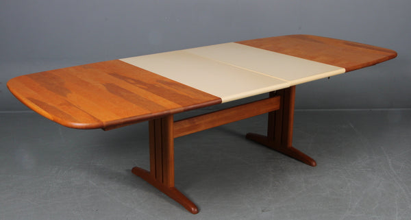 Solid Cherry Dining Table with Extension Leaves