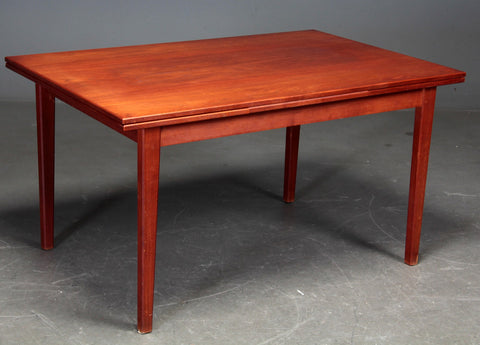 Teak Dining Table with Dutch Leaves