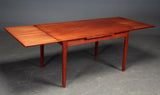 Teak Dining Table with Dutch Leaves
