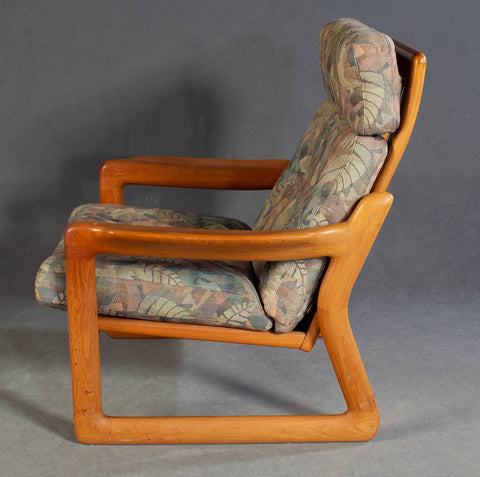 Solid Teak High back Chair