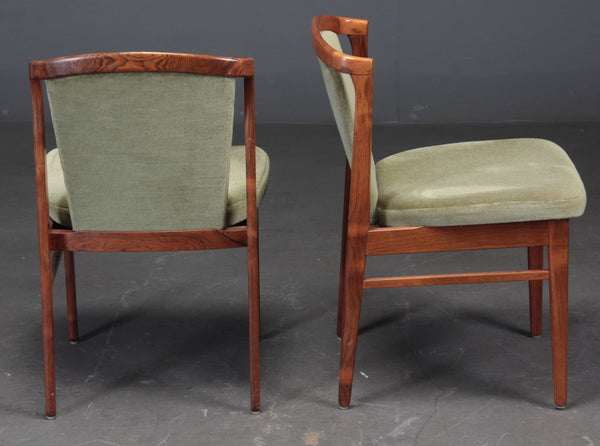 Solid rosewood chair by Erik Buch