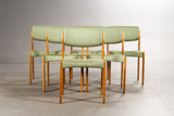 Bramin. Dining chairs, oak