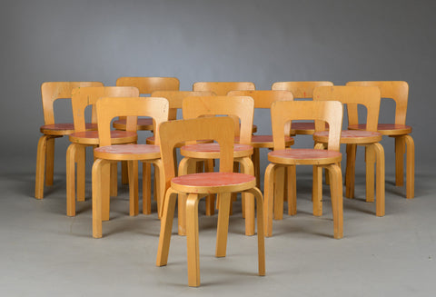 Original  N65 Alvar Aalto chairs.*