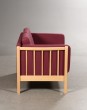 Stouby. Beautiful 2 seater. sofa, solid beech wood frame.