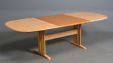 Solid Beech Dining Table with 2 leaves.