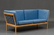 Finn Ostergaard. Three-seat. sofa, beech, model Japo